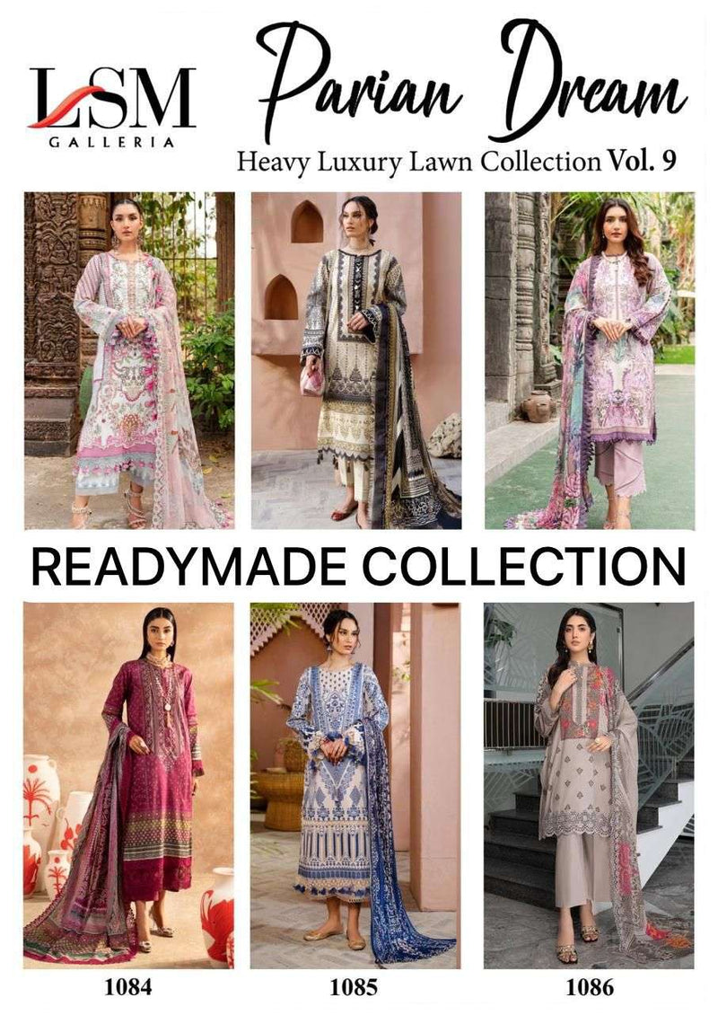 Lsm Galleria Parian Dream Vol 9 Ready Made Collection Lawn Cotton Salwar Suit
