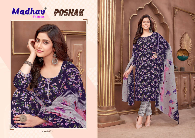 Madhav Fashion Poshak Vol 2 Cotton Printed Daily Wear Salwar Suit