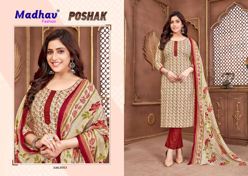 Madhav Fashion Poshak Vol 2 Cotton Printed Daily Wear Salwar Suit
