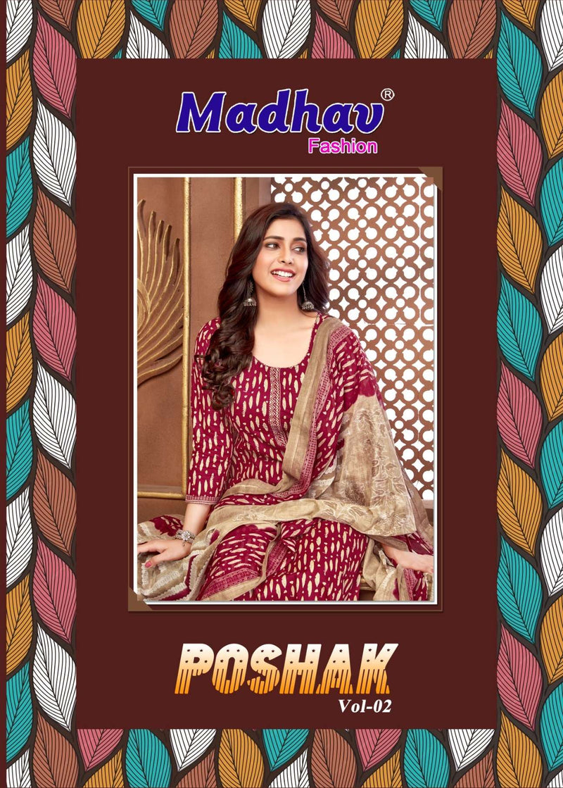 Madhav Fashion Poshak Vol 2 Cotton Printed Daily Wear Salwar Suit