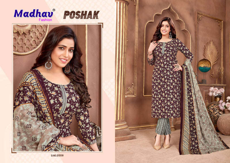 Madhav Fashion Poshak Vol 2 Cotton Printed Daily Wear Salwar Suit