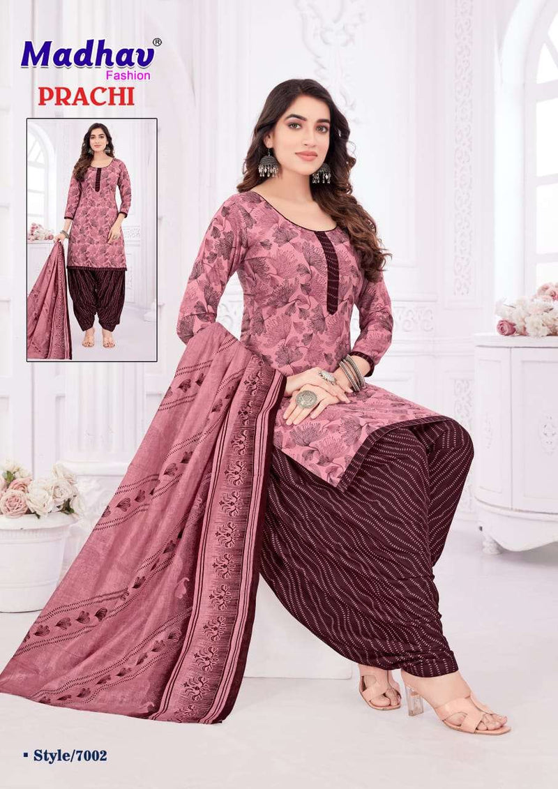 Madhav Fashion Prachi Vol 7 Cotton Print Salwar Suit For Daily Wear