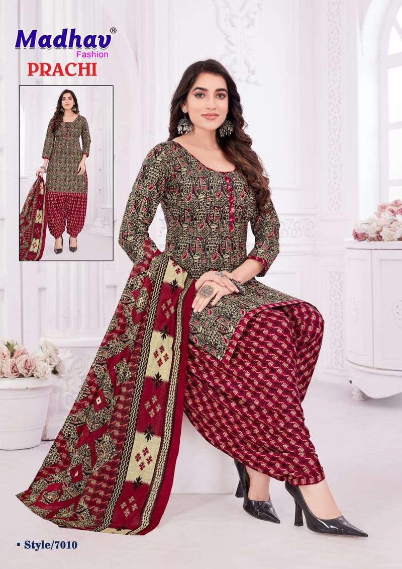 Madhav Fashion Prachi Vol 7 Cotton Print Salwar Suit For Daily Wear