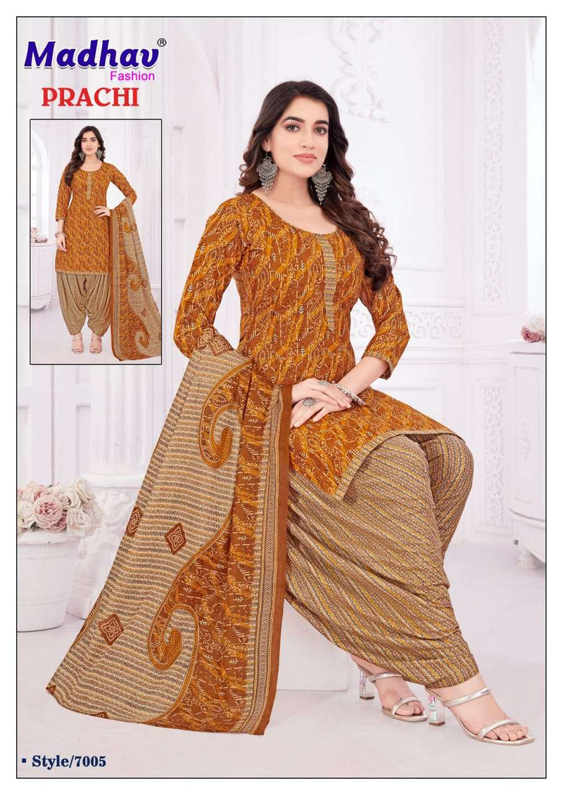 Madhav Fashion Prachi Vol 7 Cotton Print Salwar Suit For Daily Wear