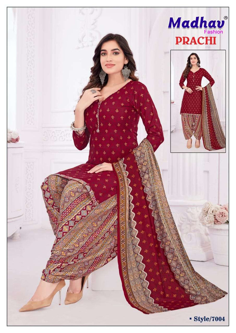 Madhav Fashion Prachi Vol 7 Cotton Print Salwar Suit For Daily Wear