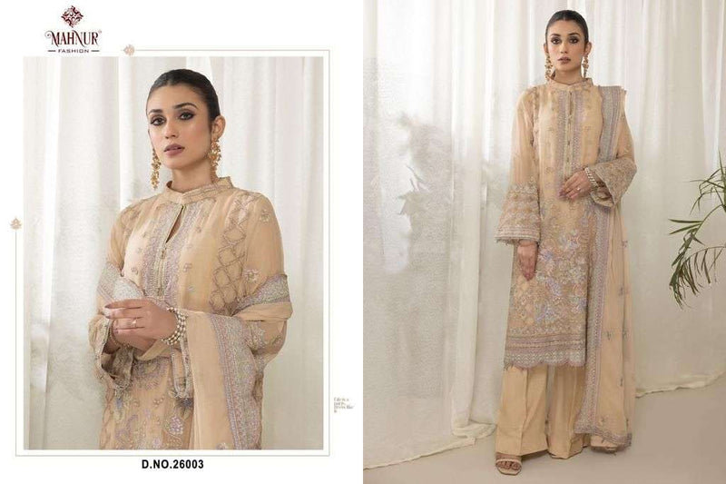 Mahnur Vol 26 Beautiful Designer Pakistani Suit