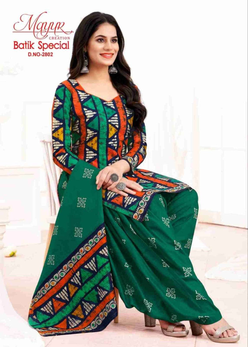 Mayur Creation Batik Special Vol 28 Cotton Daily Wear Salwar Suit