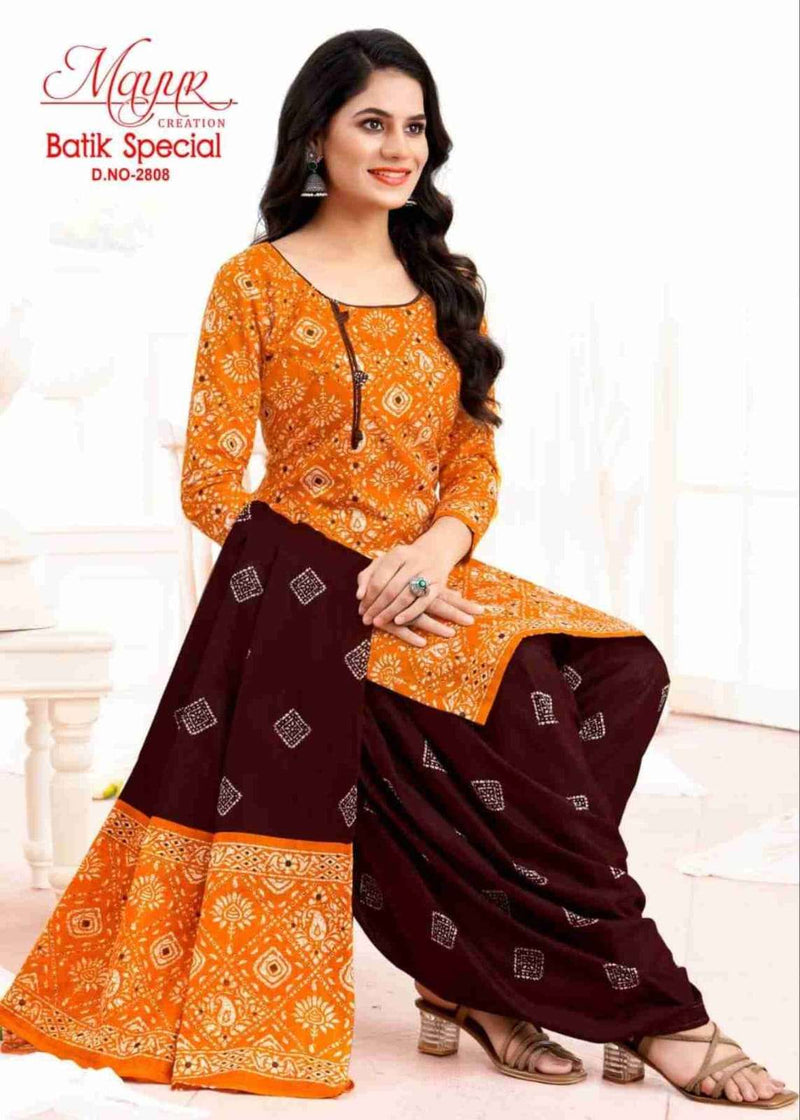 Mayur Creation Batik Special Vol 28 Cotton Daily Wear Salwar Suit