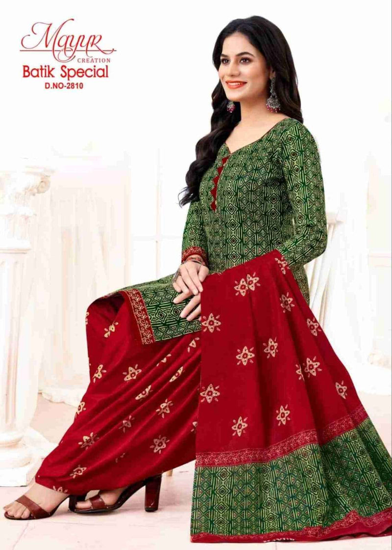 Mayur Creation Batik Special Vol 28 Cotton Daily Wear Salwar Suit