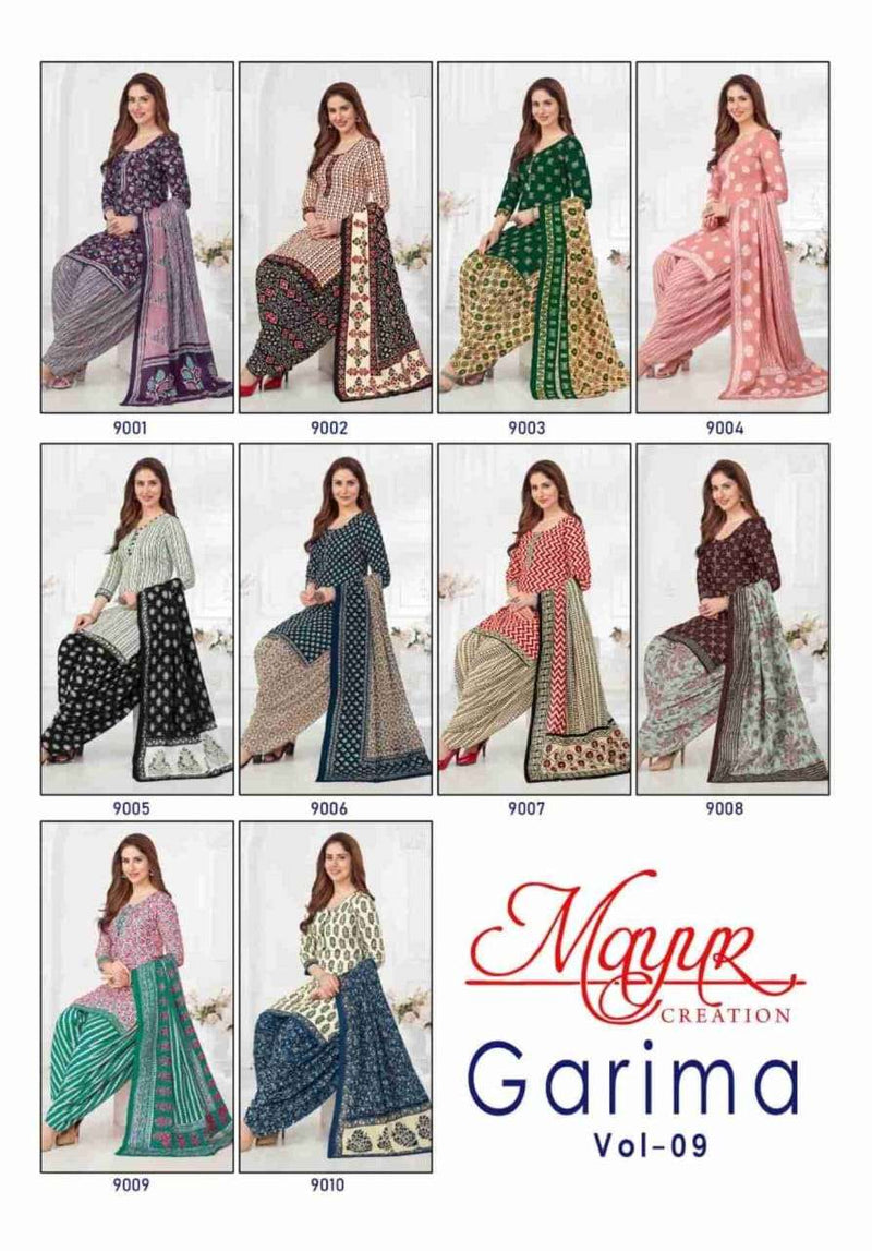 Mayur Creation Garima Vol 9 Cotton Daily Wear Salwar Suit