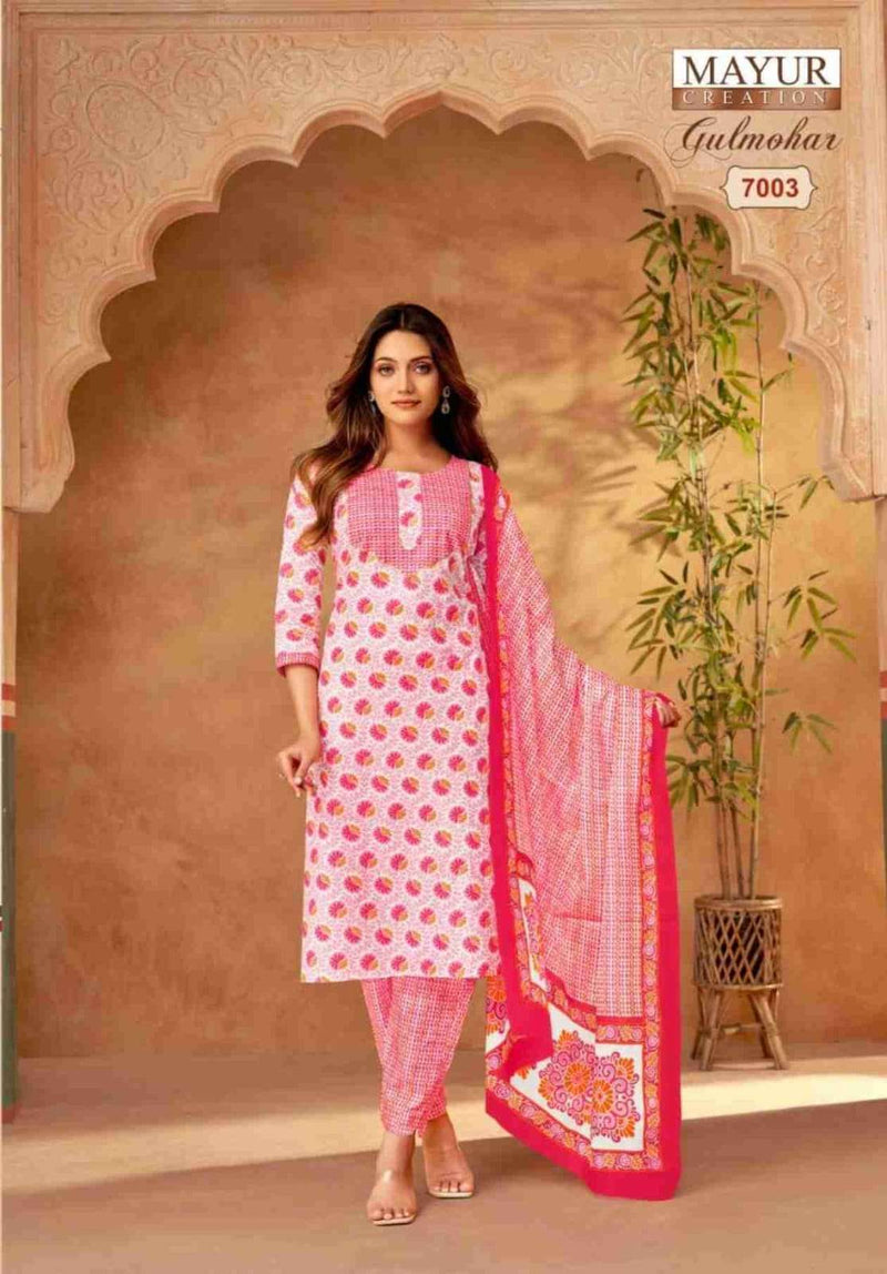 Mayur Creation Gulmohar Vol 7 Cotton Daily Wear Kurti Set