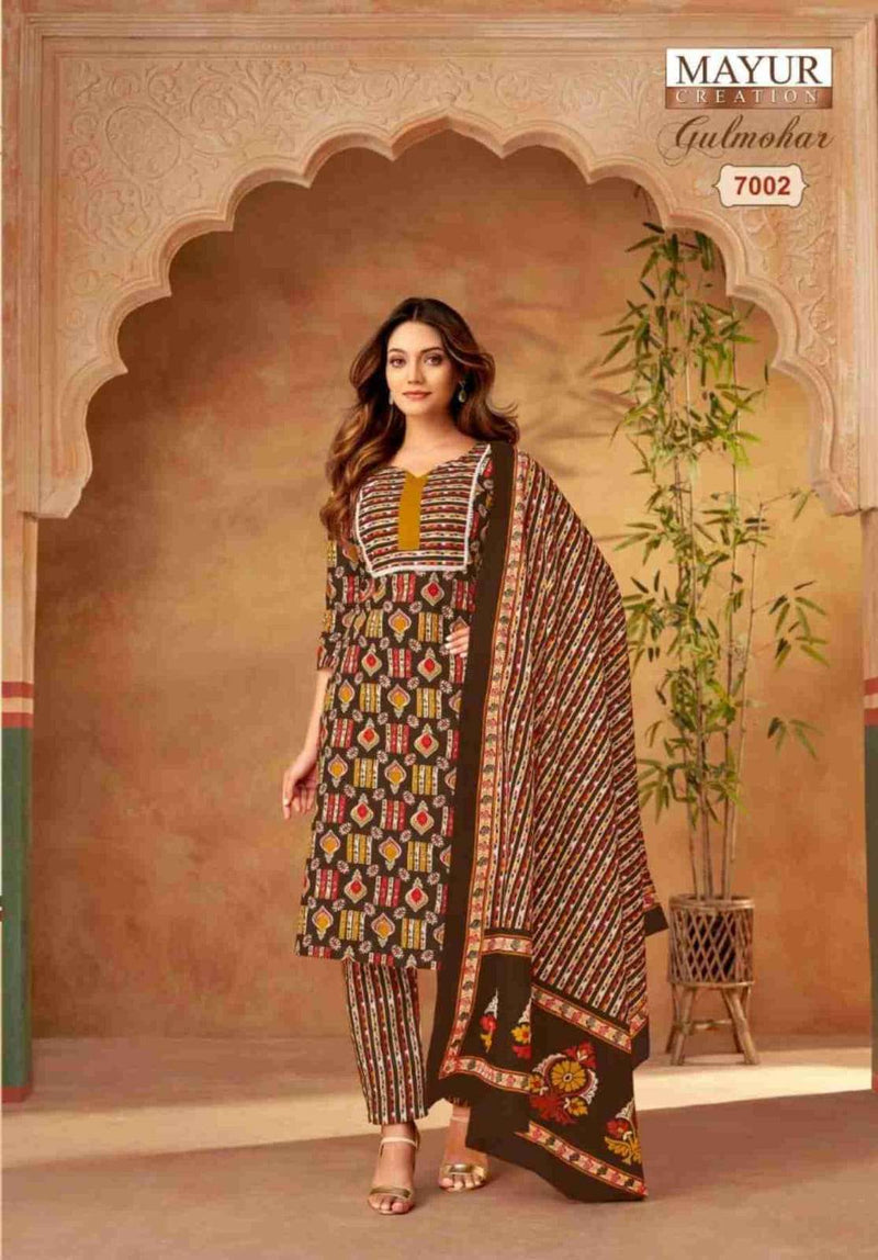 Mayur Creation Gulmohar Vol 7 Cotton Daily Wear Kurti Set