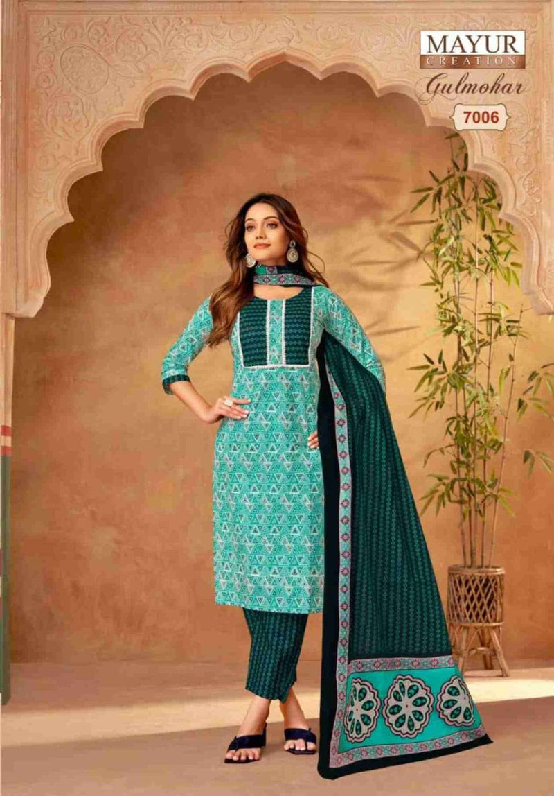 Mayur Creation Gulmohar Vol 7 Cotton Daily Wear Kurti Set