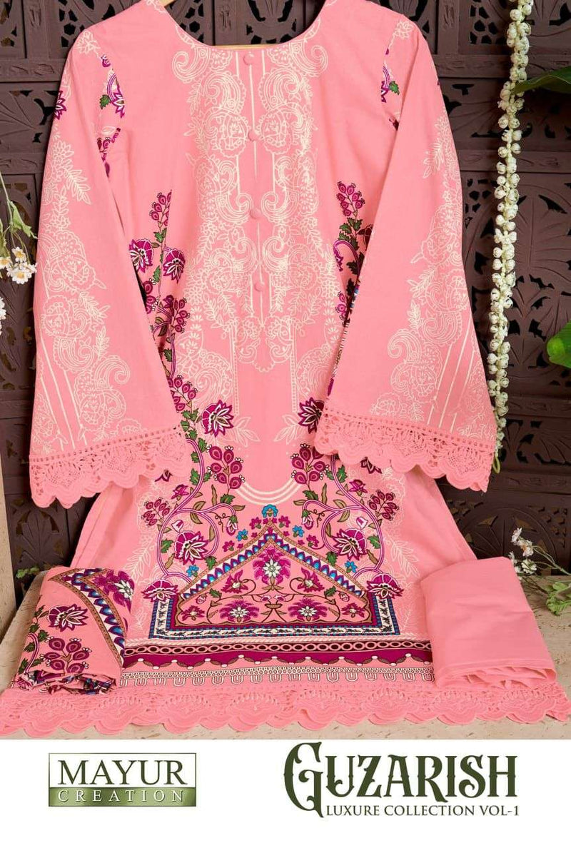 Mayur Creation Guzarish Vol 1 Cotton Digital Printed Daily Wear Salwar Suit