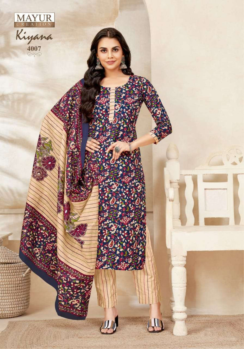 Mayur Creation Kiyana Vol 4 Cotton Printed Daily Wear Salwar Suit