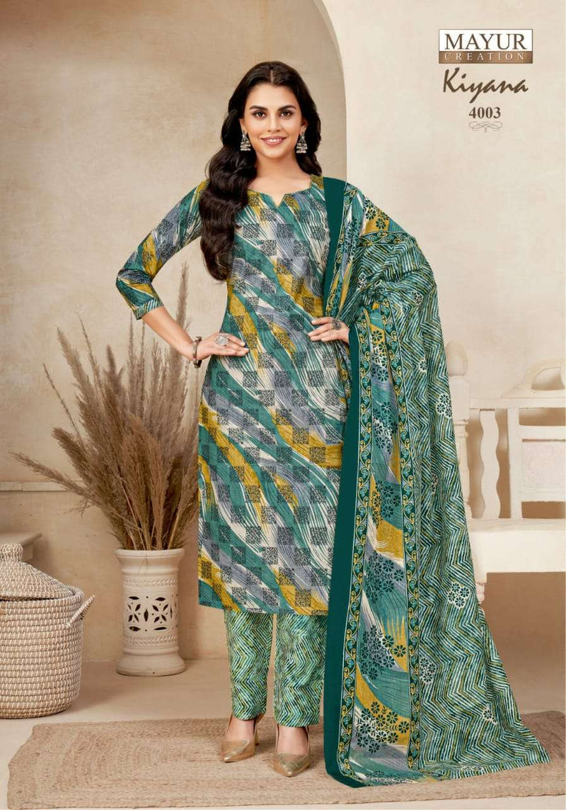 Mayur Creation Kiyana Vol 4 Cotton Printed Daily Wear Salwar Suit
