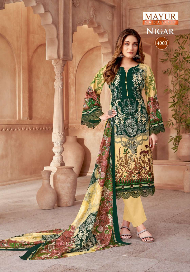 Mayur Creation Nigar Vol 4 Cotton Digital Printed Salwar Suit