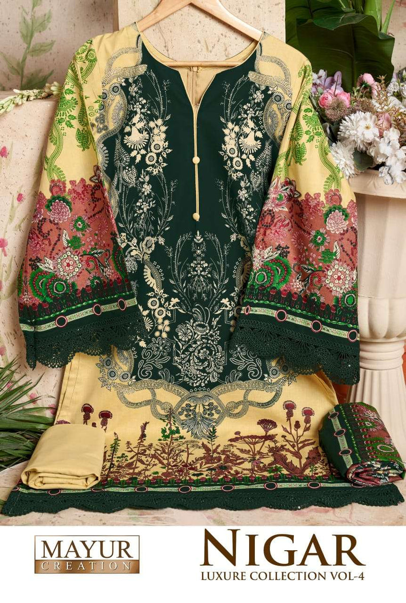 Mayur Creation Nigar Vol 4 Cotton Digital Printed Salwar Suit