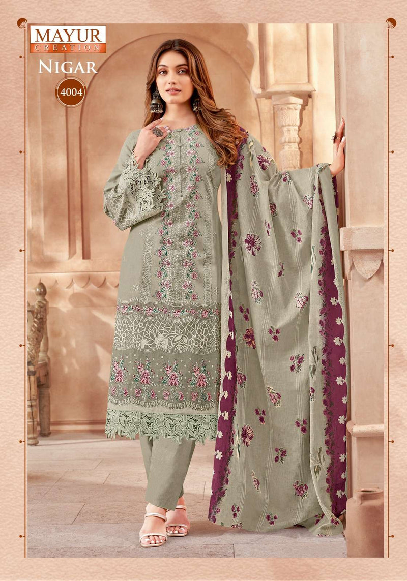 Mayur Creation Nigar Vol 4 Cotton Digital Printed Salwar Suit