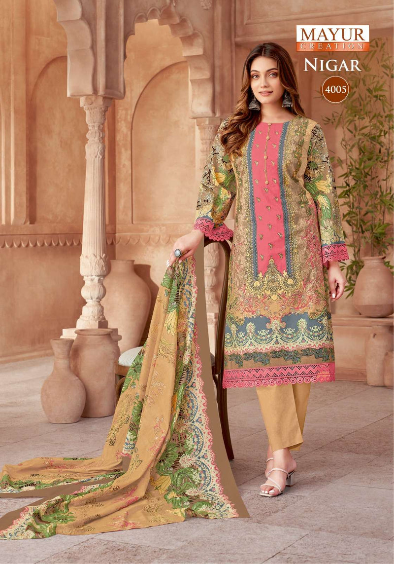 Mayur Creation Nigar Vol 4 Cotton Digital Printed Salwar Suit