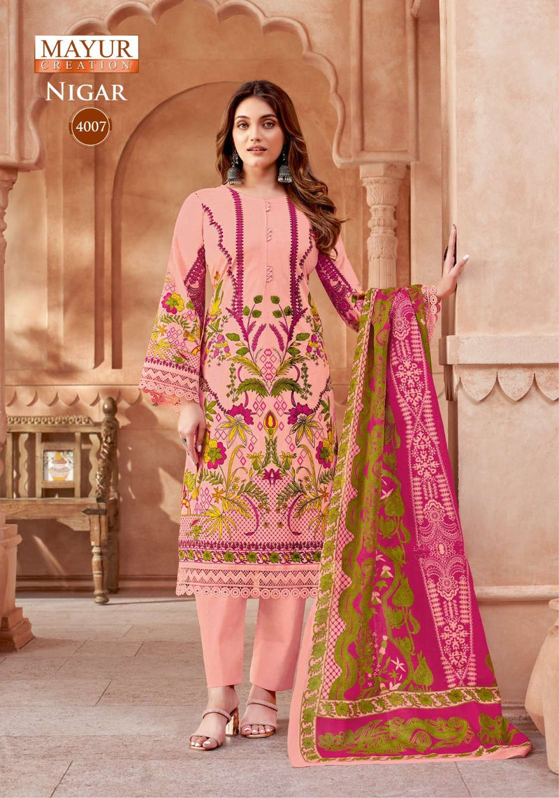 Mayur Creation Nigar Vol 4 Cotton Digital Printed Salwar Suit