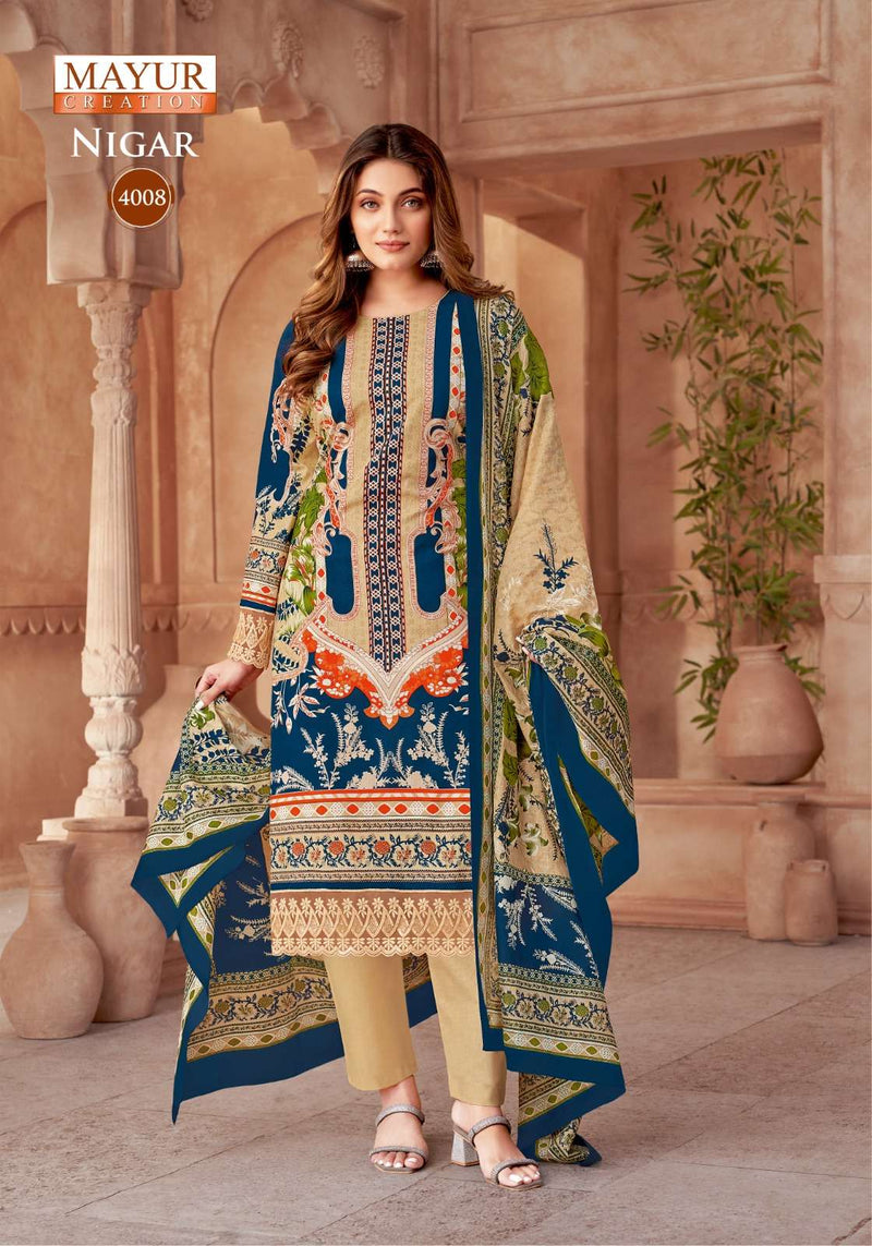 Mayur Creation Nigar Vol 4 Cotton Digital Printed Salwar Suit