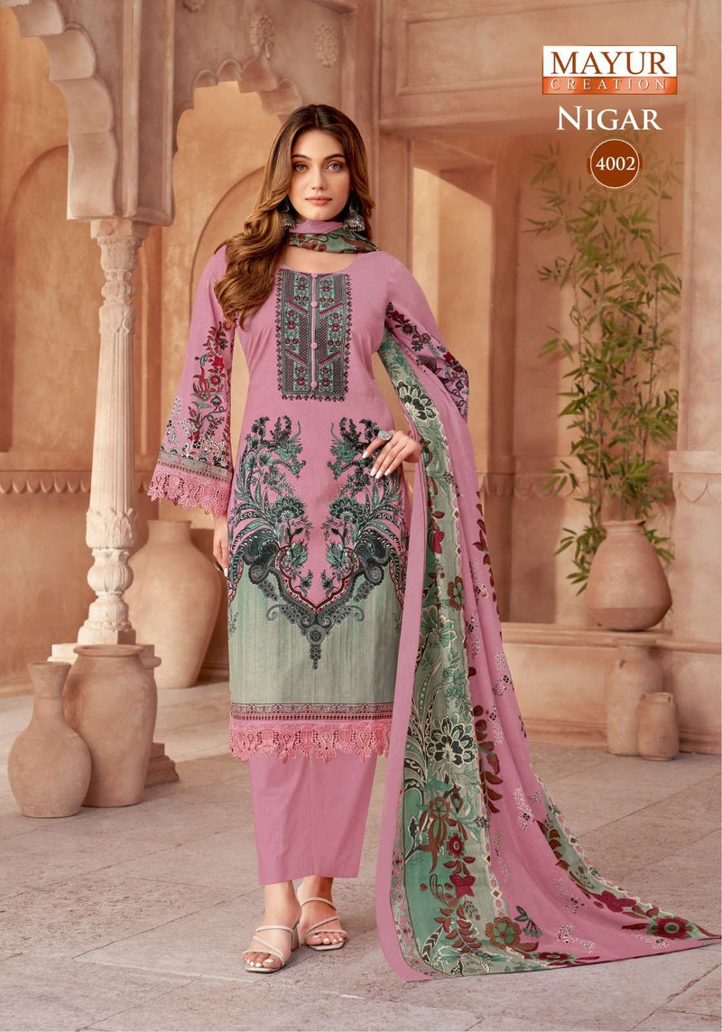 Mayur Creation Nigar Vol 4 Cotton Digital Printed Salwar Suit