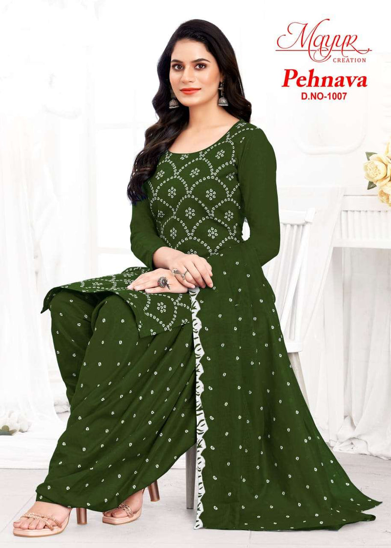 Mayur Creation Pehnava Vol 1 Cotton Daily Wear Salwar Suit