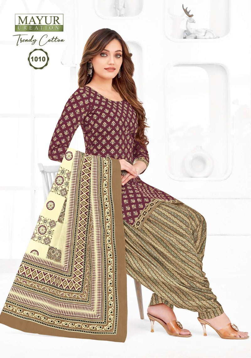 Mayur Creation Trendy Cotton Vol 1 Cotton Daily Wear Salwar Suit