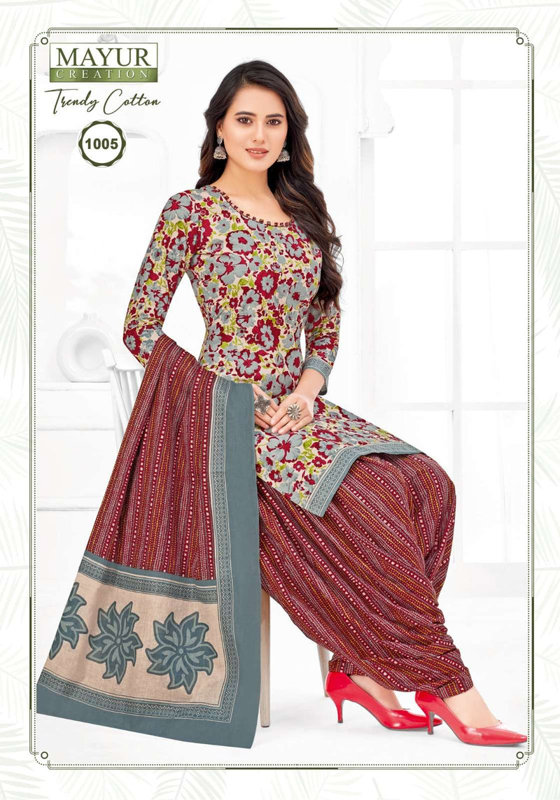 Mayur Creation Trendy Cotton Vol 1 Cotton Daily Wear Salwar Suit