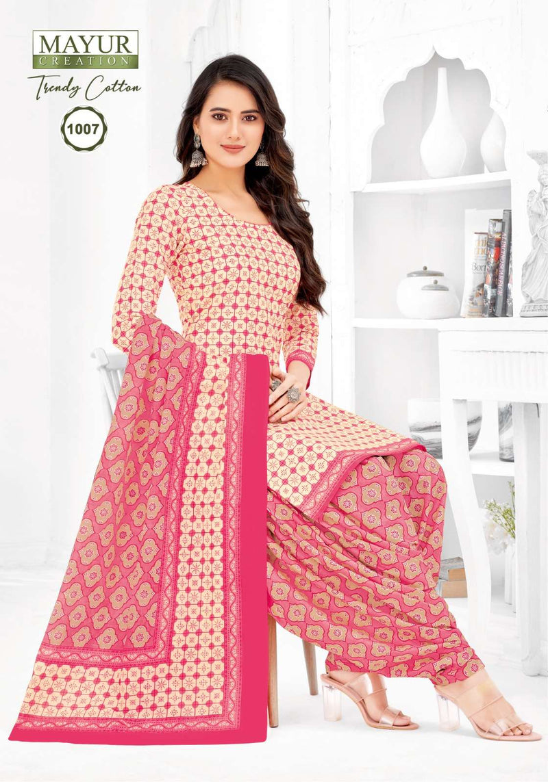 Mayur Creation Trendy Cotton Vol 1 Cotton Daily Wear Salwar Suit