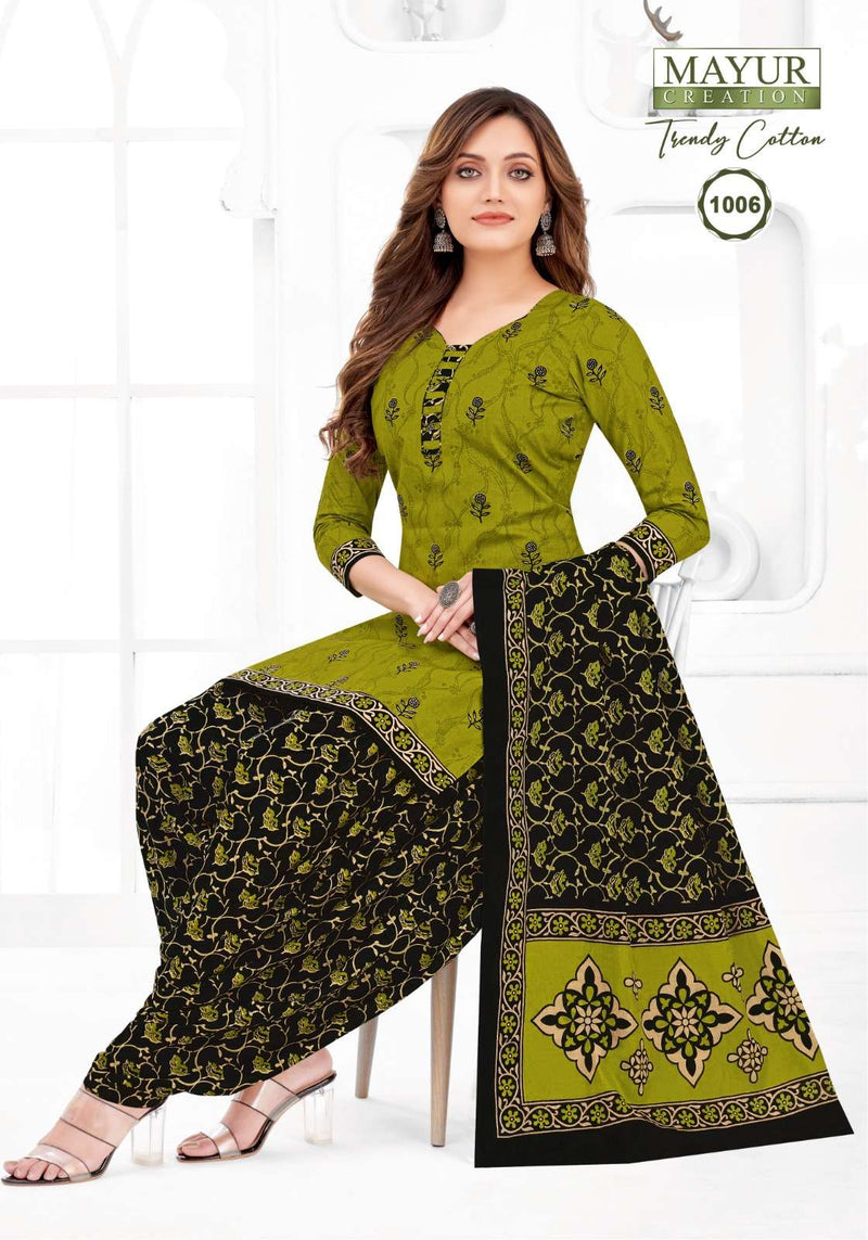 Mayur Creation Trendy Cotton Vol 1 Cotton Daily Wear Salwar Suit