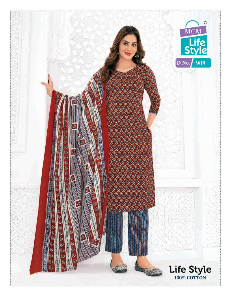 Mcm Lifestyle Life Style Vol 9 Cotton Stiched Daily Wear Salwar Suit