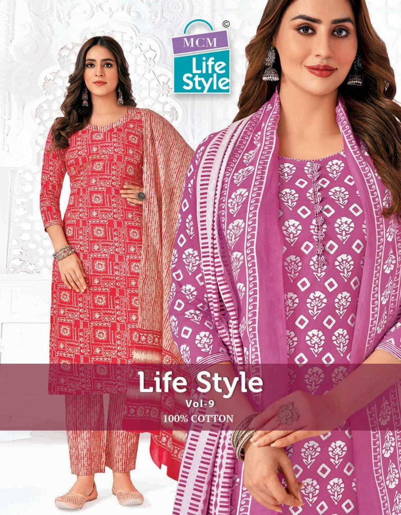 Mcm Lifestyle Life Style Vol 9 Cotton Stiched Daily Wear Salwar Suit