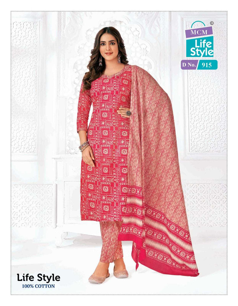 Mcm Lifestyle Life Style Vol 9 Cotton Stiched Daily Wear Salwar Suit