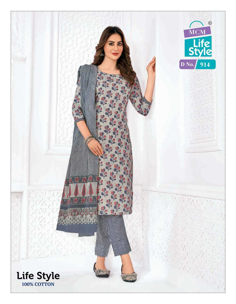Mcm Lifestyle Life Style Vol 9 Cotton Stiched Daily Wear Salwar Suit