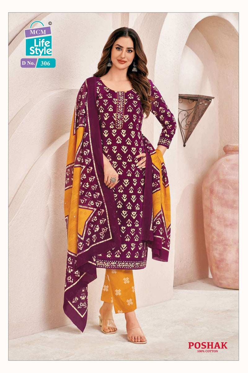 Mcm Lifestyle Poshak Vol 3 Cotton Daily Wear Suit