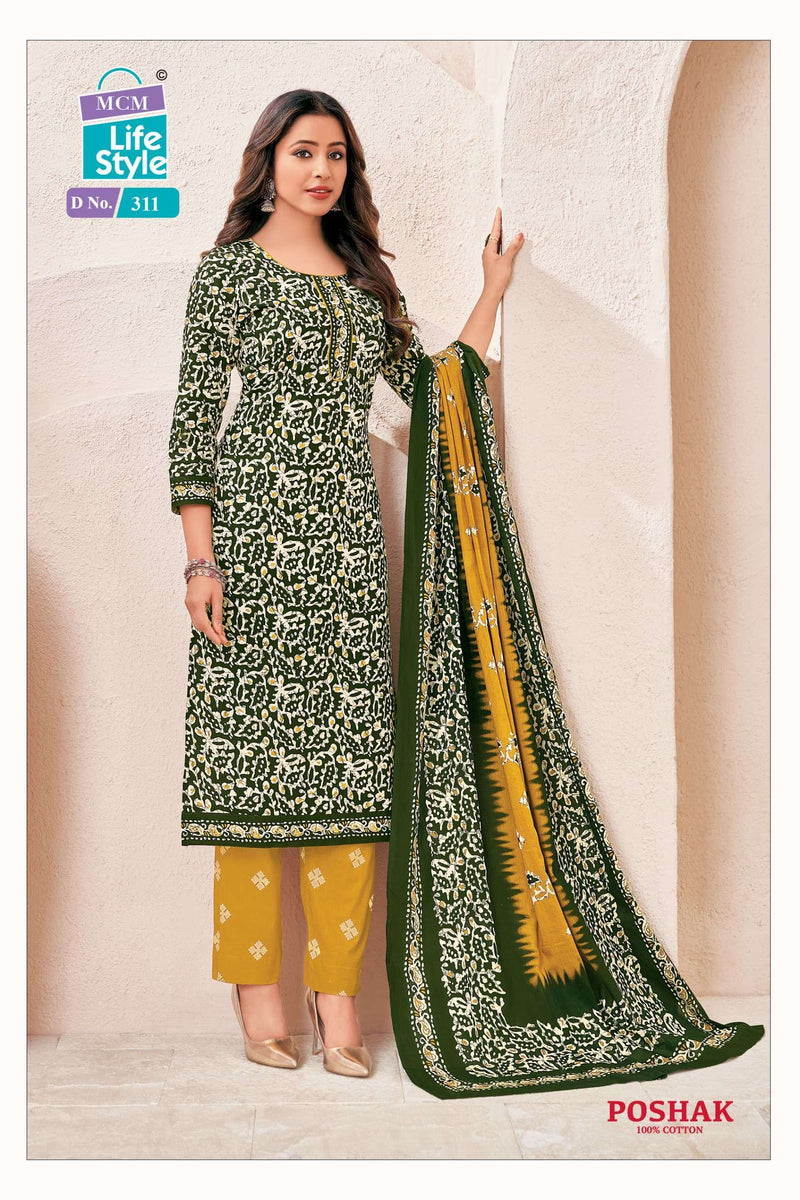 Mcm Lifestyle Poshak Vol 3 Cotton Daily Wear Suit