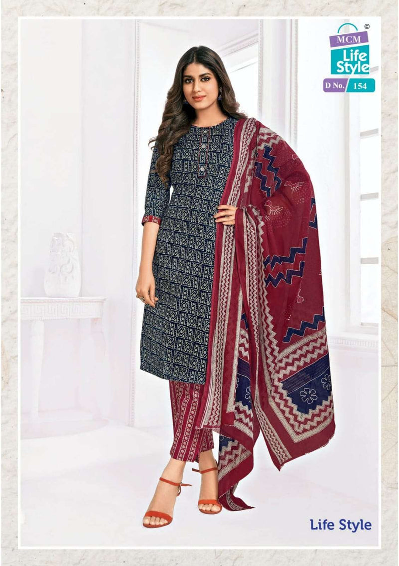 Mcm Lifestyle Vol 3 Readymade 3 Peice Set Digital Print Kurti Pant Dupatta