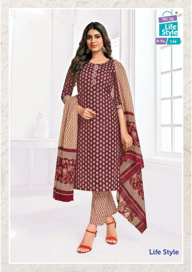 Mcm Lifestyle Vol 3 Readymade 3 Peice Set Digital Print Kurti Pant Dupatta