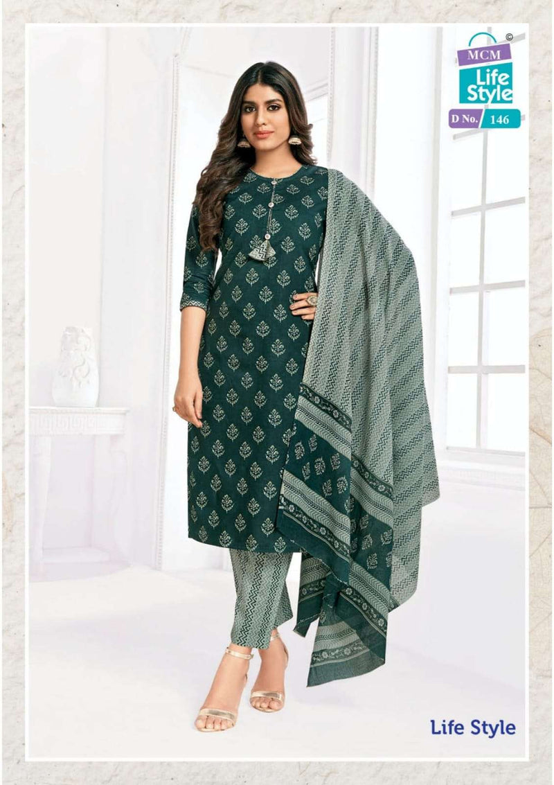 Mcm Lifestyle Vol 3 Readymade 3 Peice Set Digital Print Kurti Pant Dupatta