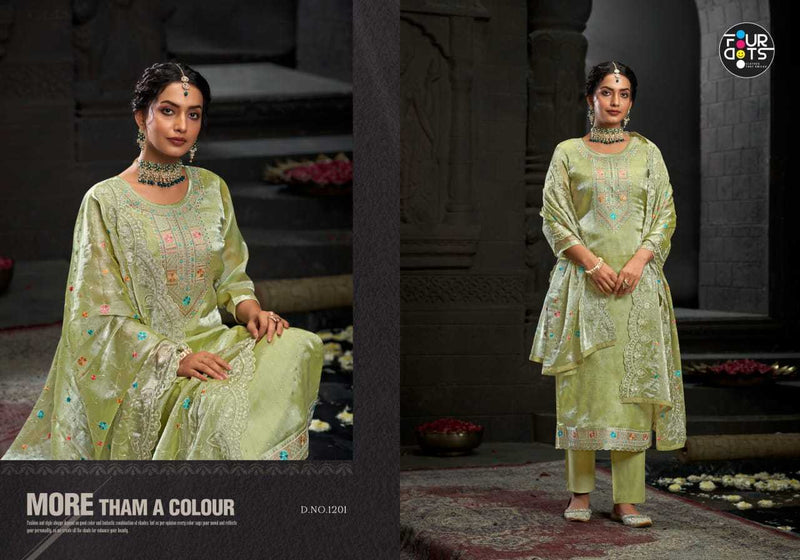 Fourdots Mehboob Jimmy Chu With Heavy Work Party Wear Salwar Suit