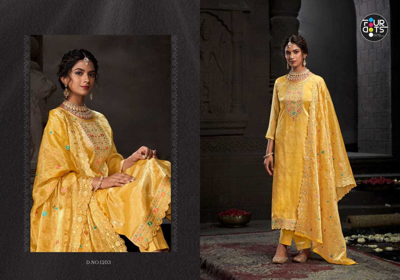 Fourdots Mehboob Jimmy Chu With Heavy Work Party Wear Salwar Suit