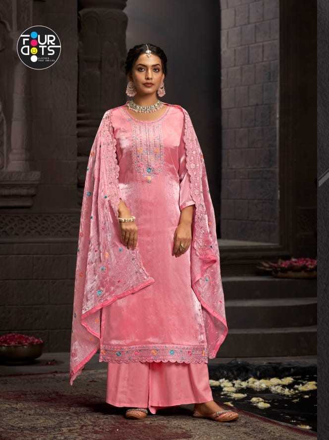 Fourdots Mehboob Jimmy Chu With Heavy Work Party Wear Salwar Suit