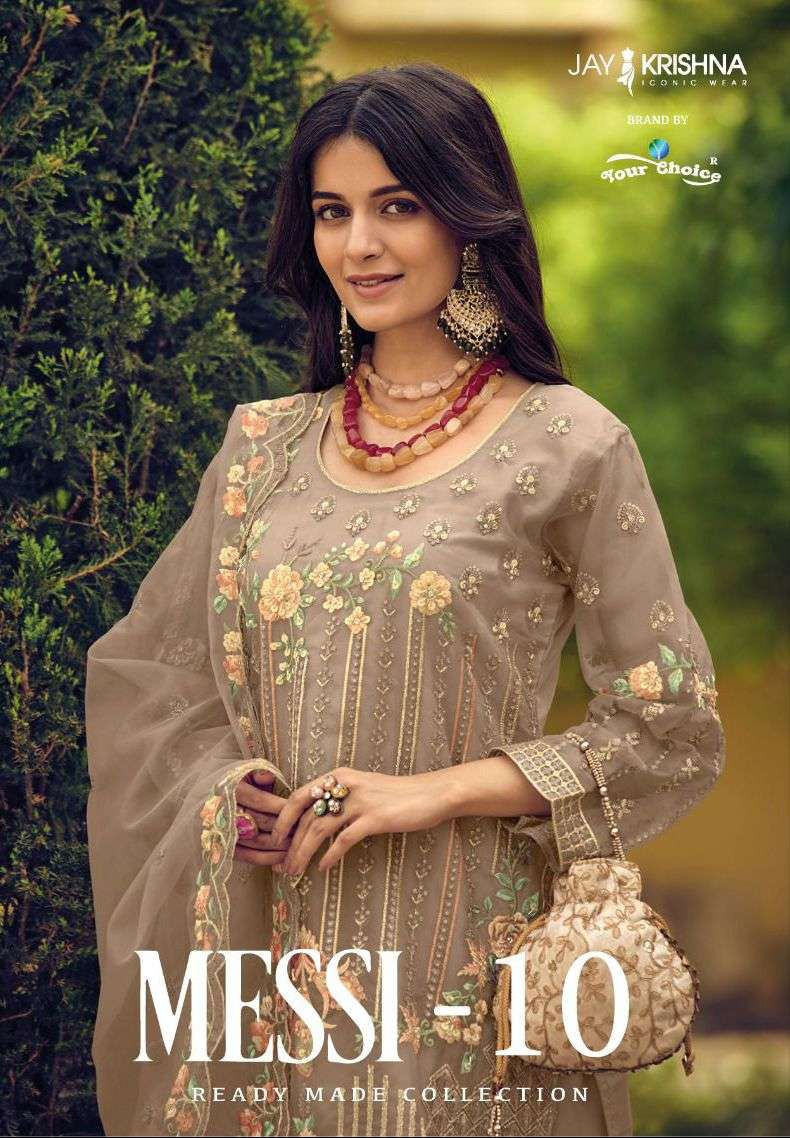 Messi Vol 10 By Jay Krishna Your Choice Designer Readymade Pakistani Salwar Suits