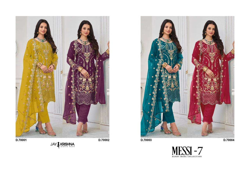 Messi Vol 7 By Your Choice Jay Krishna Fabulous Heavy Designer Work Readymade Pakistani Salwar Kameez