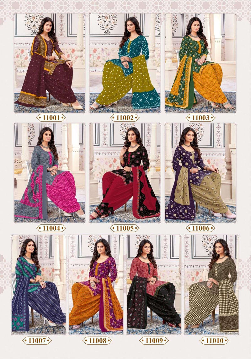 Miss World Bandhani Special Vol 11 Cotton Daily Wear Salwar Suit