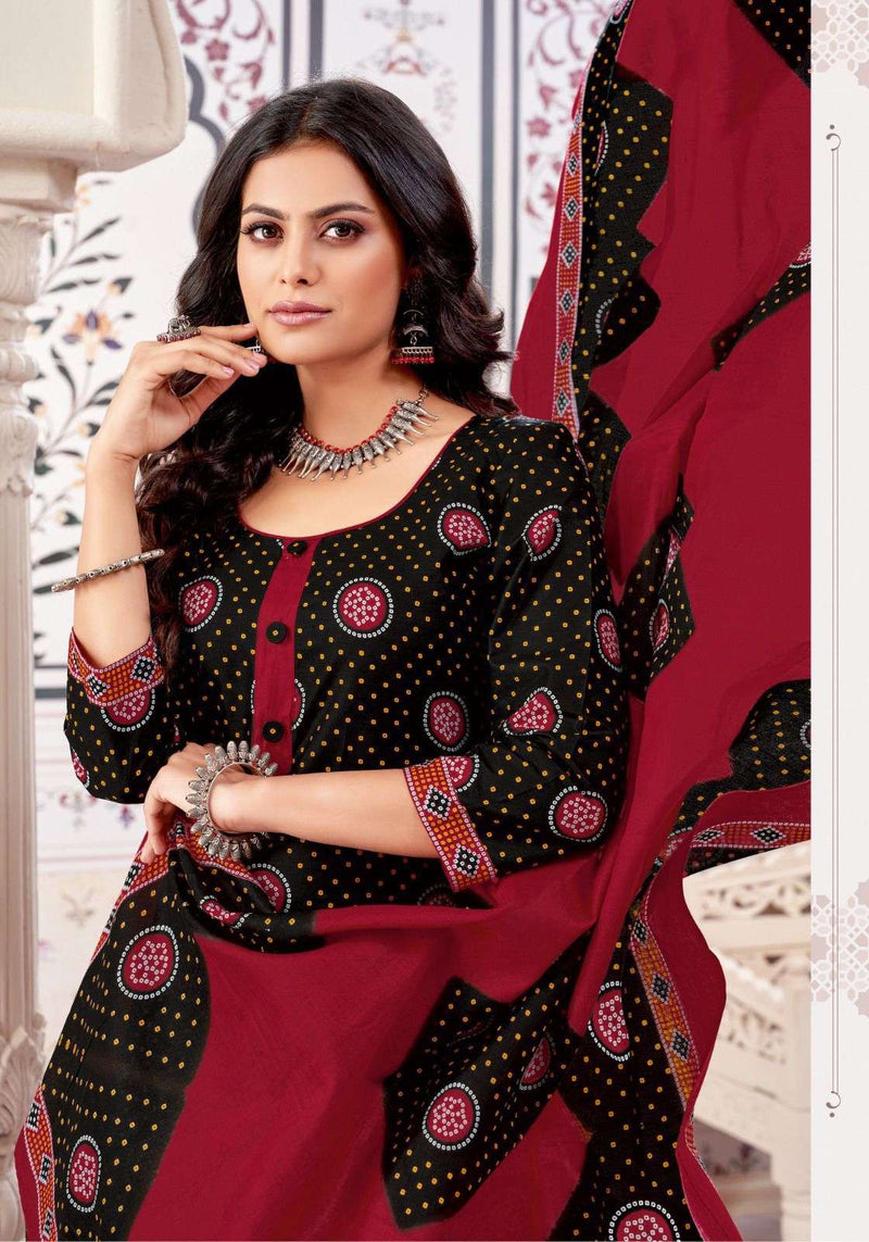 Miss World Bandhani Special Vol 11 Cotton Daily Wear Salwar Suit