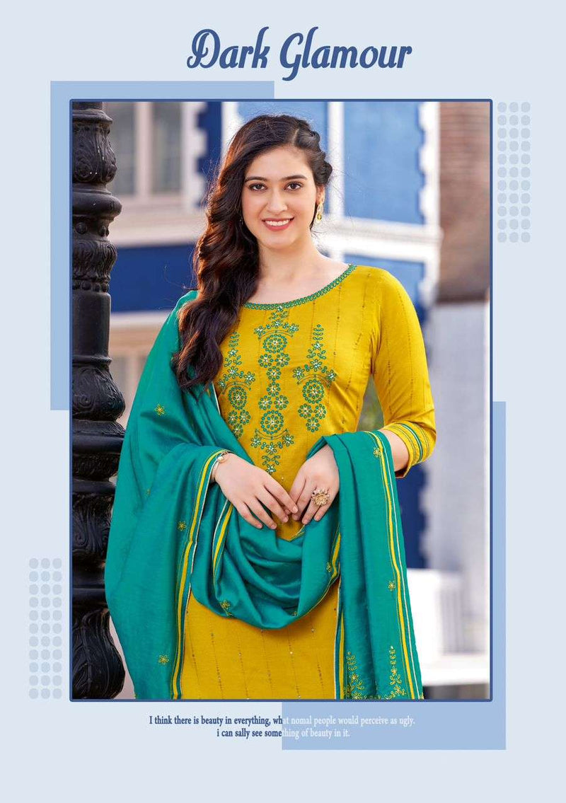 Mittoo Sajawat Rayon Embroidery Work Readymade Beautiful Salwar Kameez