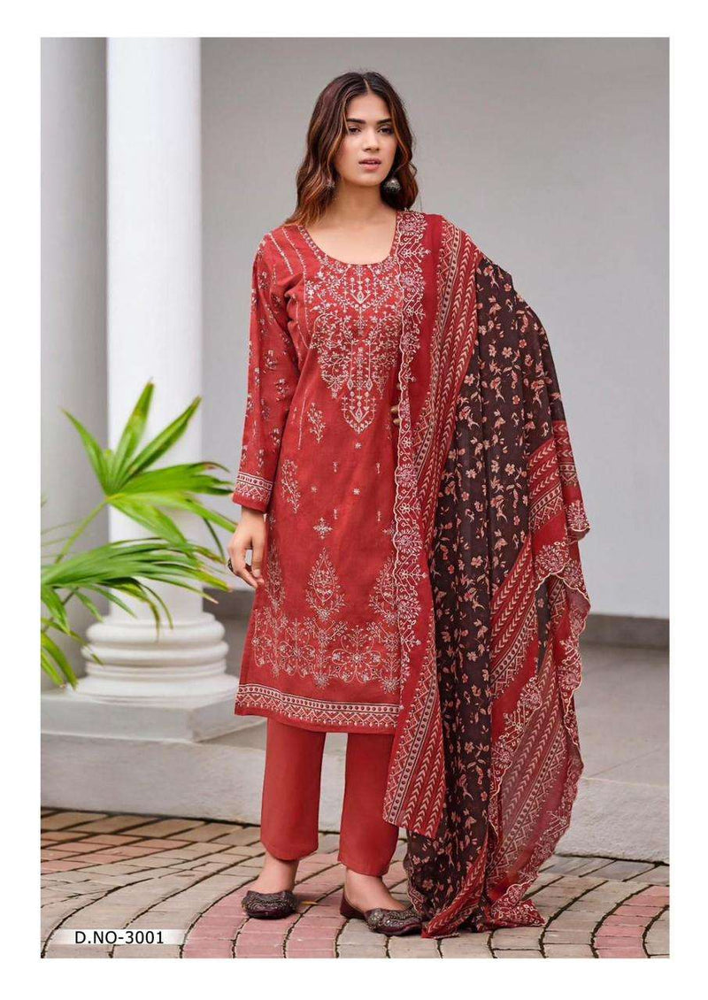 Mizaj Qurbat Vol 3 Cotton Daily Wear Salwar Suit